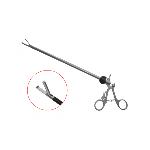 Инструмент для малоинвазивной хирургии ДиАлмед Зажим с когтевым захватом 5 мм